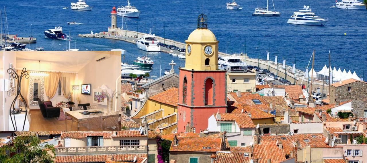 Elegante Appartmento Nel Quadrato D'Oro A St Tropez 쎙뜨호뻬 외부 사진
